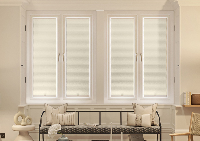 Umbra (Blackout), Champagne - Stick Fit Honeycomb Blind - Image 6